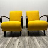 Armchairs by Jindrich Halabala, 1940s, Set of 2