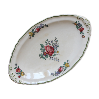 Ravier en faïence vintage "Alt Strassburg" ou "Vieux Strasbourg" Villeroy & Boch