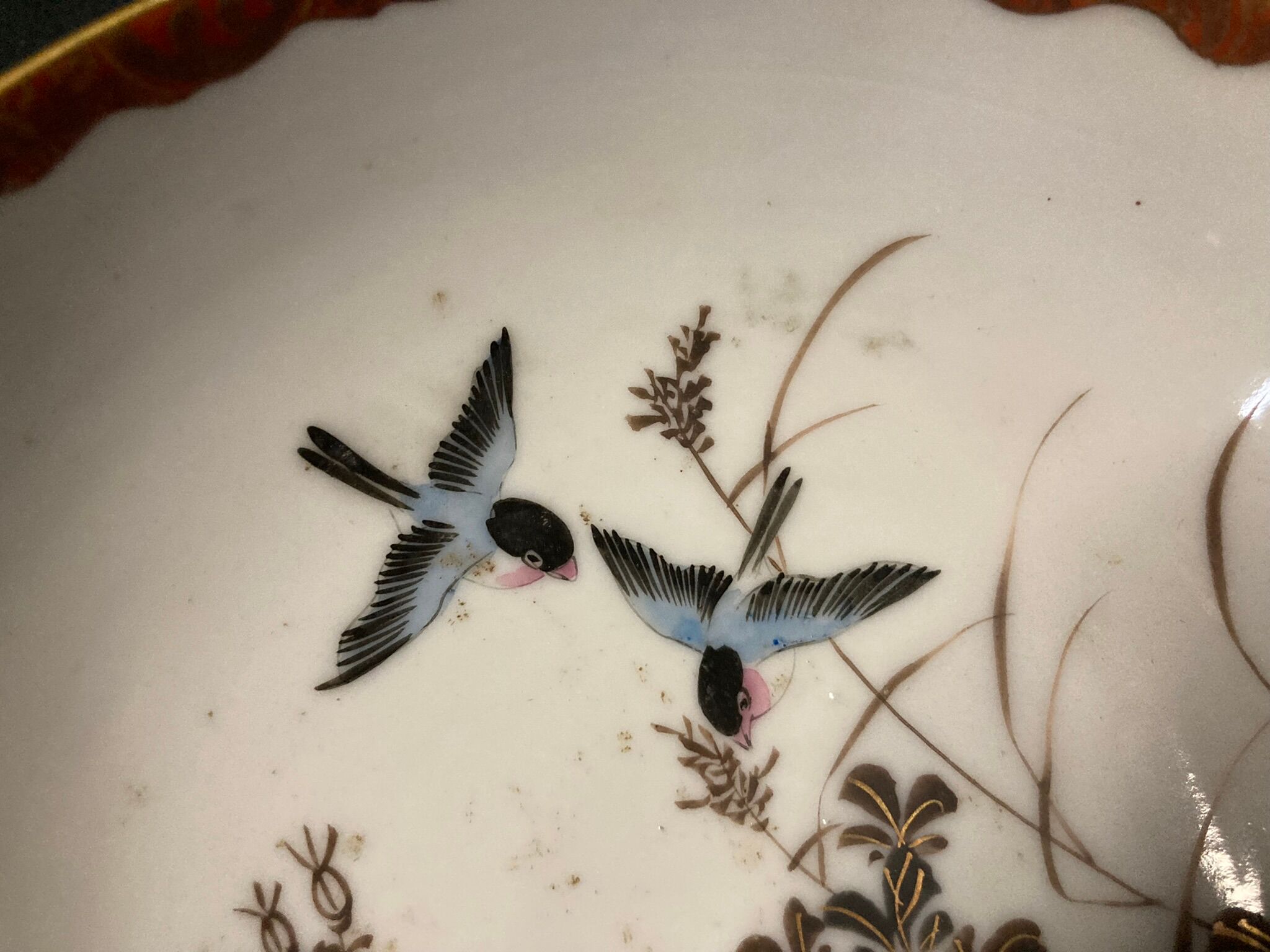 2206277 China, porcelain bowl decorated with XXth partridge