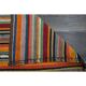 1970s Vintage Turkish Oushak Handmade Wool Cotton Orange Runner Rug  77x216