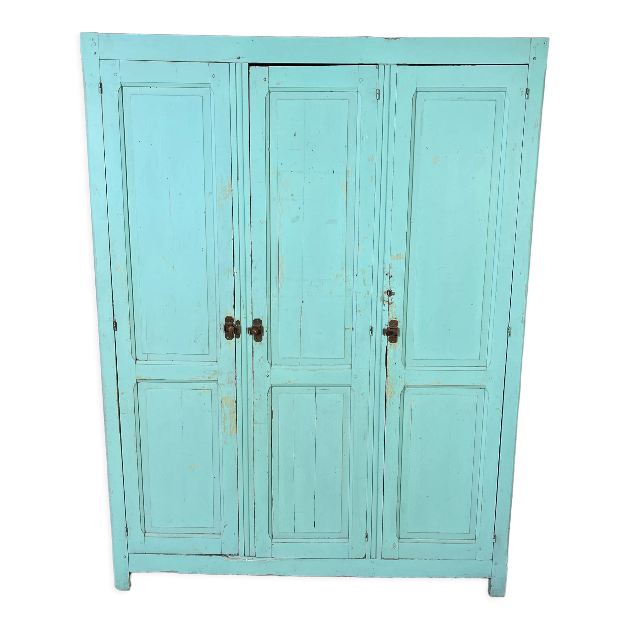 Wooden cloakroom 3 doors