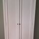 Wardrobe girl 2 doors pale pink