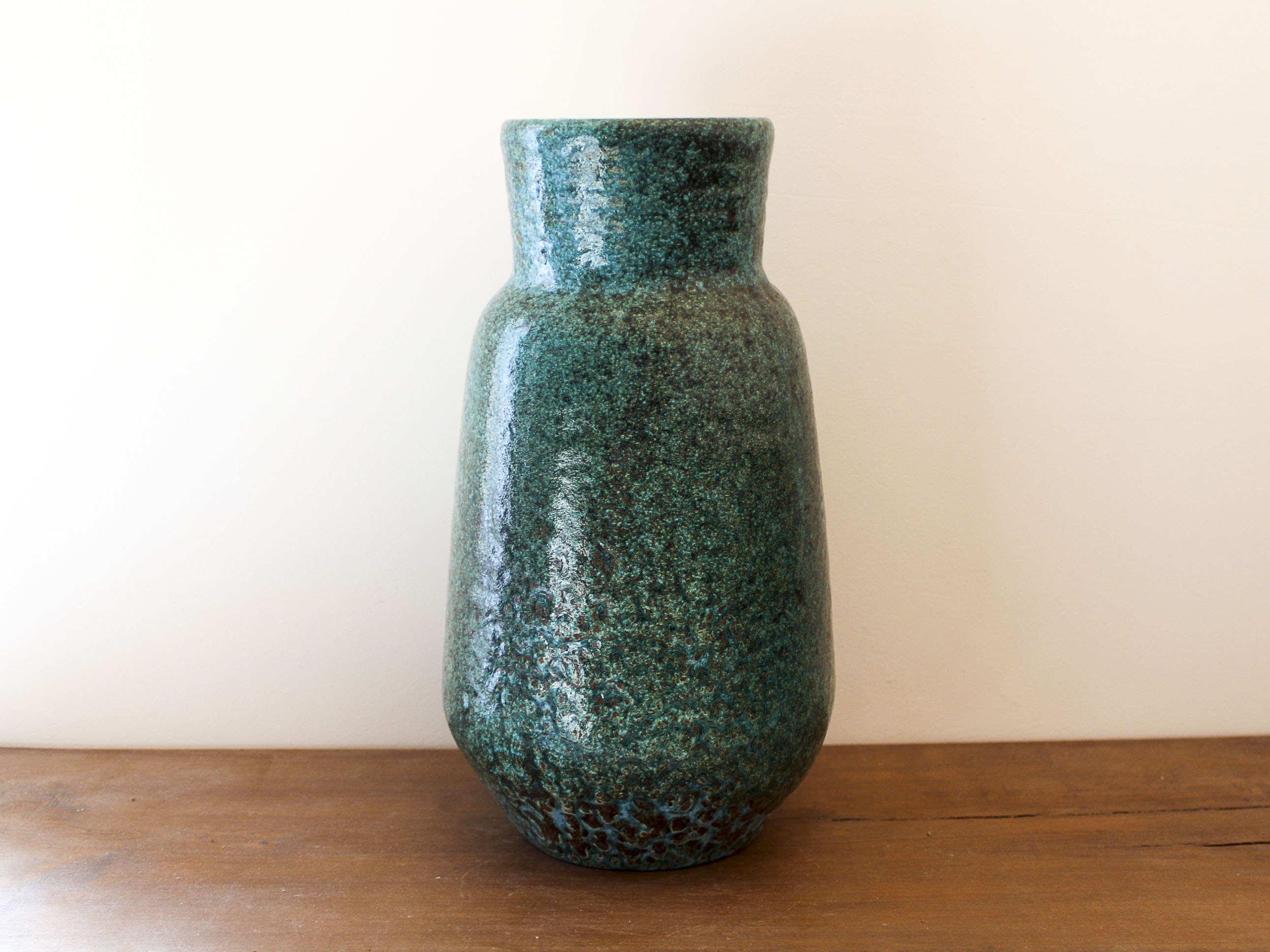 Green Accolay ceramic vase