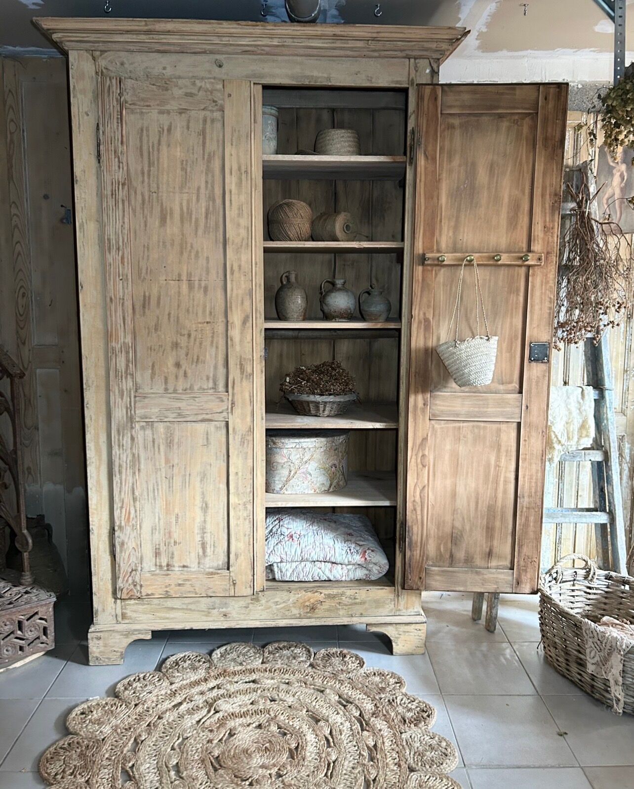 Old country wardrobe
