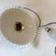 Vintage opaline suspension