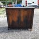 Parisian buffet in old grey ceruse pine