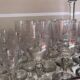 Services de verres de différentes tailles