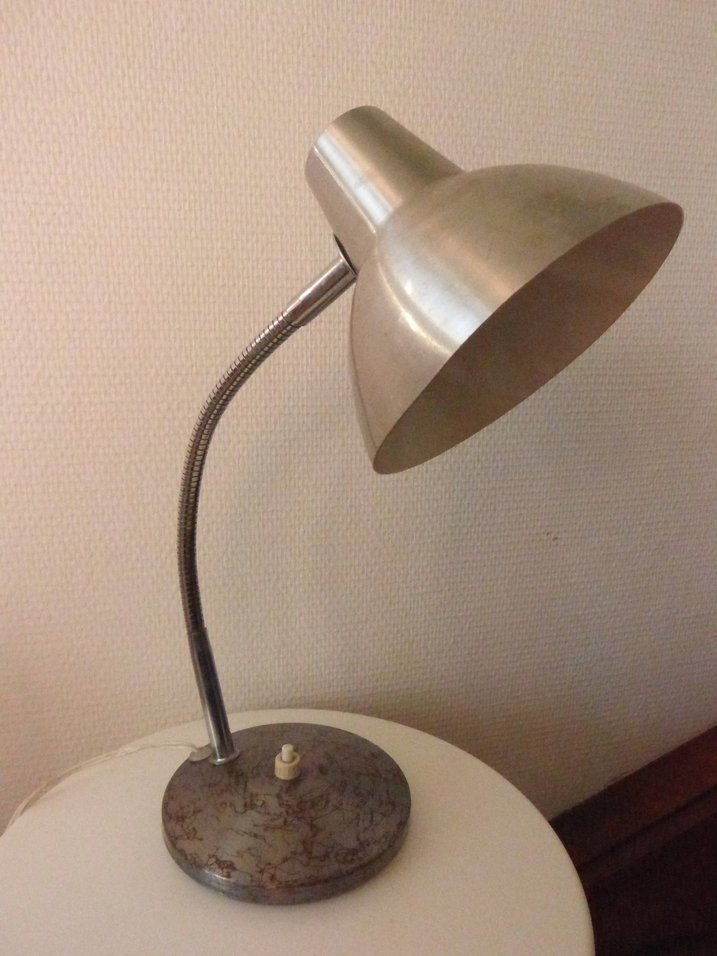 Desk lamp flexible vintage 60/70