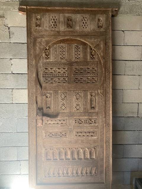 Porte ancienne  marocaine  xix eme  siècle