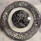 Lot of 5 Gien plates on the story of Joan of Arc