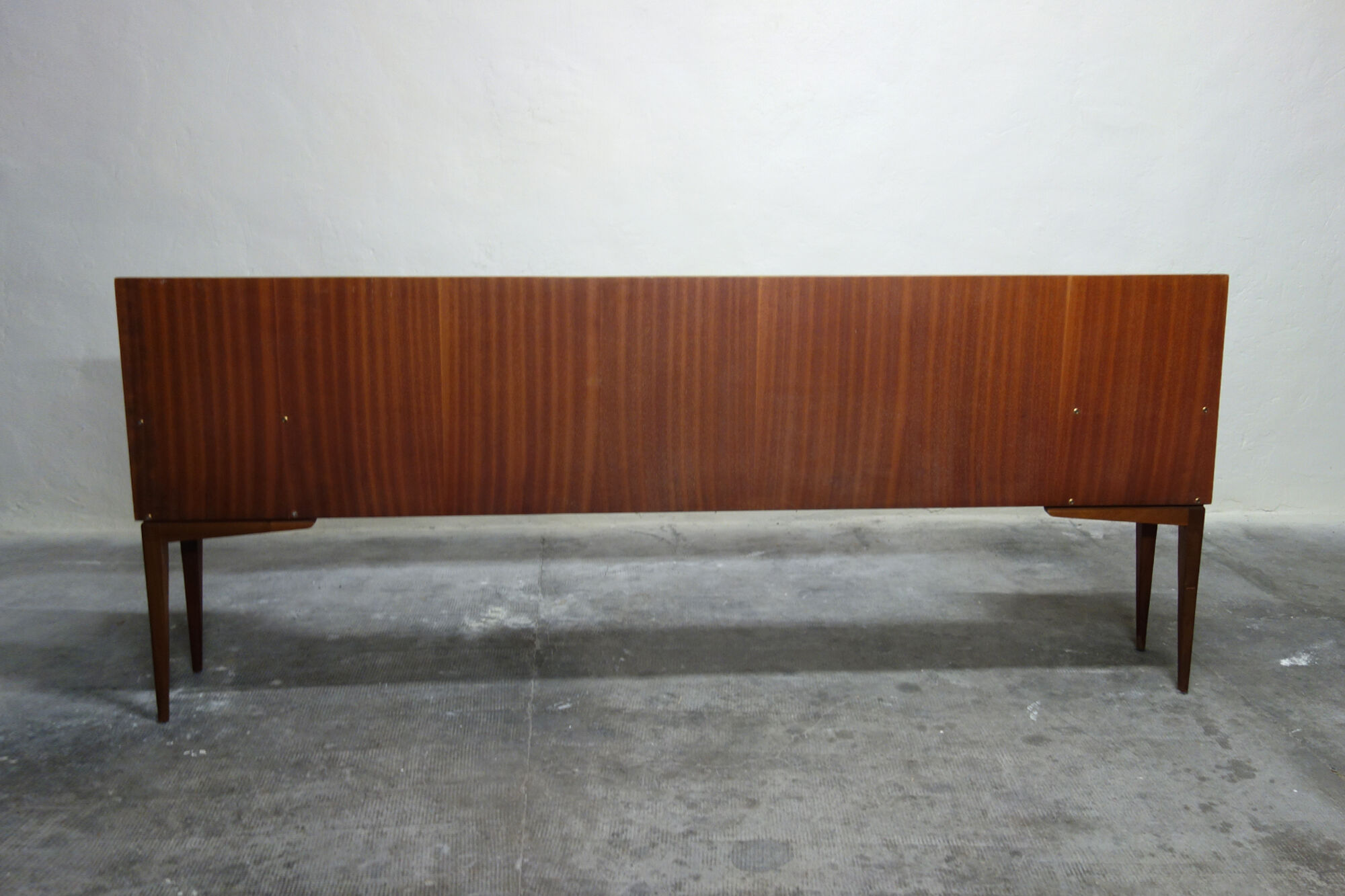 McIntosh vintage teak Scandinavian headboard, 1960