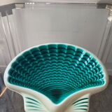 Empty pocket Vallauris ceramic shell 70s