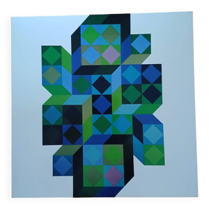 Victor Vasarely Sérigraphie