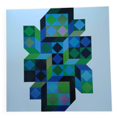 Victor Vasarely silkscreen published by du griffon