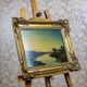River, 19th Century, Oil on Hardboard, Framed