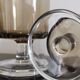 Set of 6 water glasses Cavalier Luminarc smoked vintage 70'S