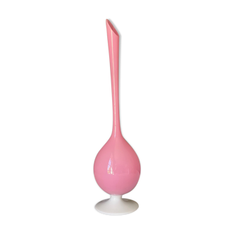 Pink opaline vase