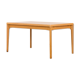Henning Kjaernulf oak dinning extension table, rectangular, Vejle Mobelfabrik, Denmark 1960s