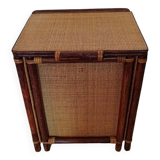 Bamboo rattan chest
