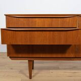 Small Mid-Century British Teak Sideboard, 1960s