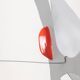 Olivier Vonet Sculpture in black, blue, and red lacquered metal. Contemporary.