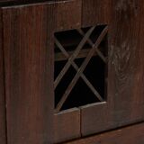 Cabinet primitif Wabi Sabi, France, XIXe siècle