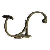 Gold-plated brass wall hook