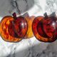 Set of two 1970s trinket trays.