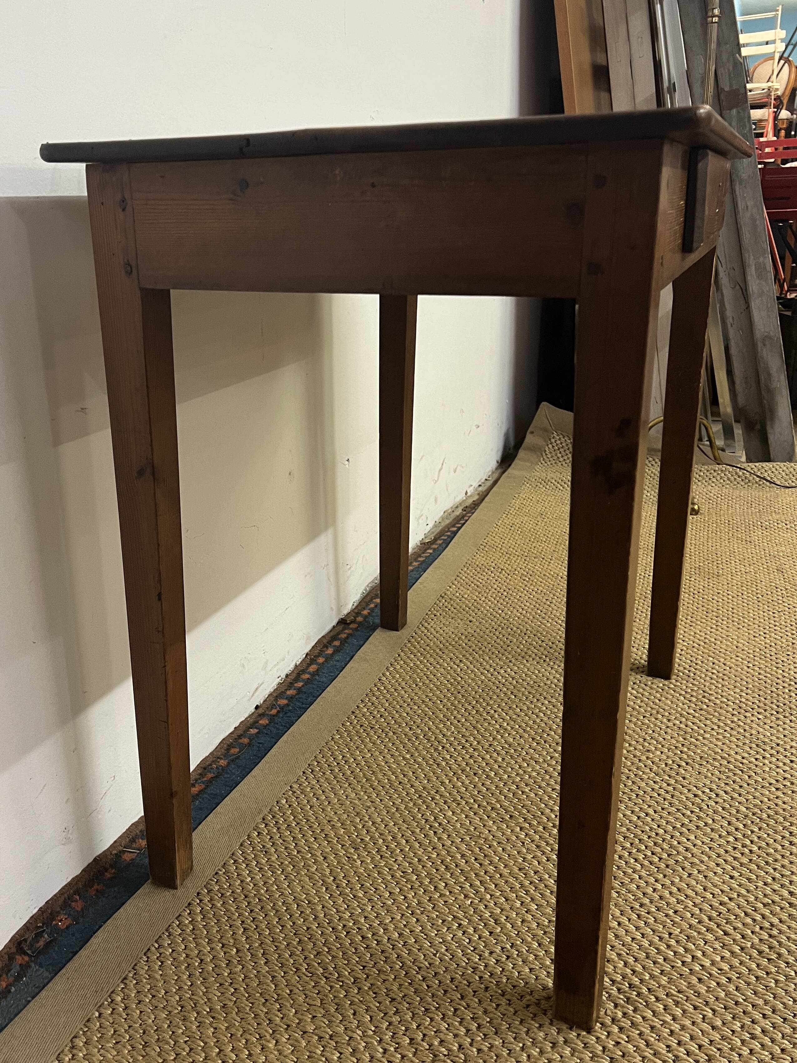 Small farm table / Small vintage wooden desk