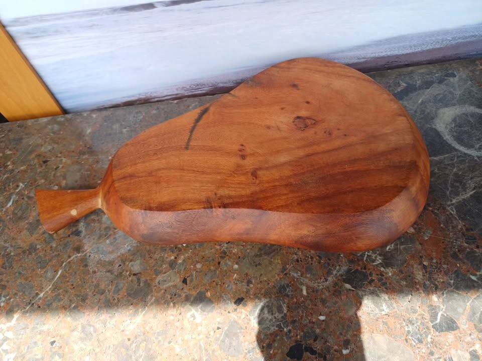 Teak fruit or aperitif basket