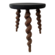 Tabouret tripode bois