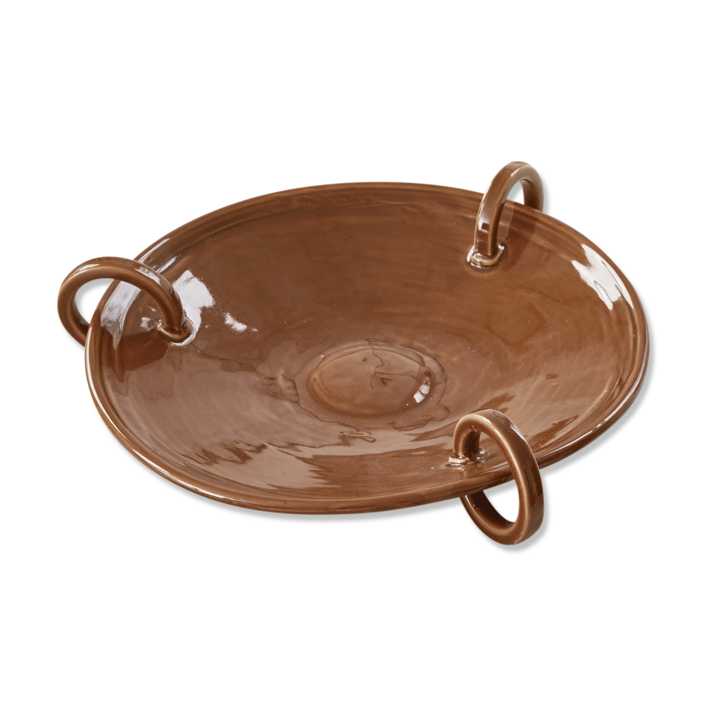 Decorative dish with rings