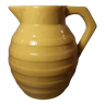 Yellow ceramic pitcher year 50