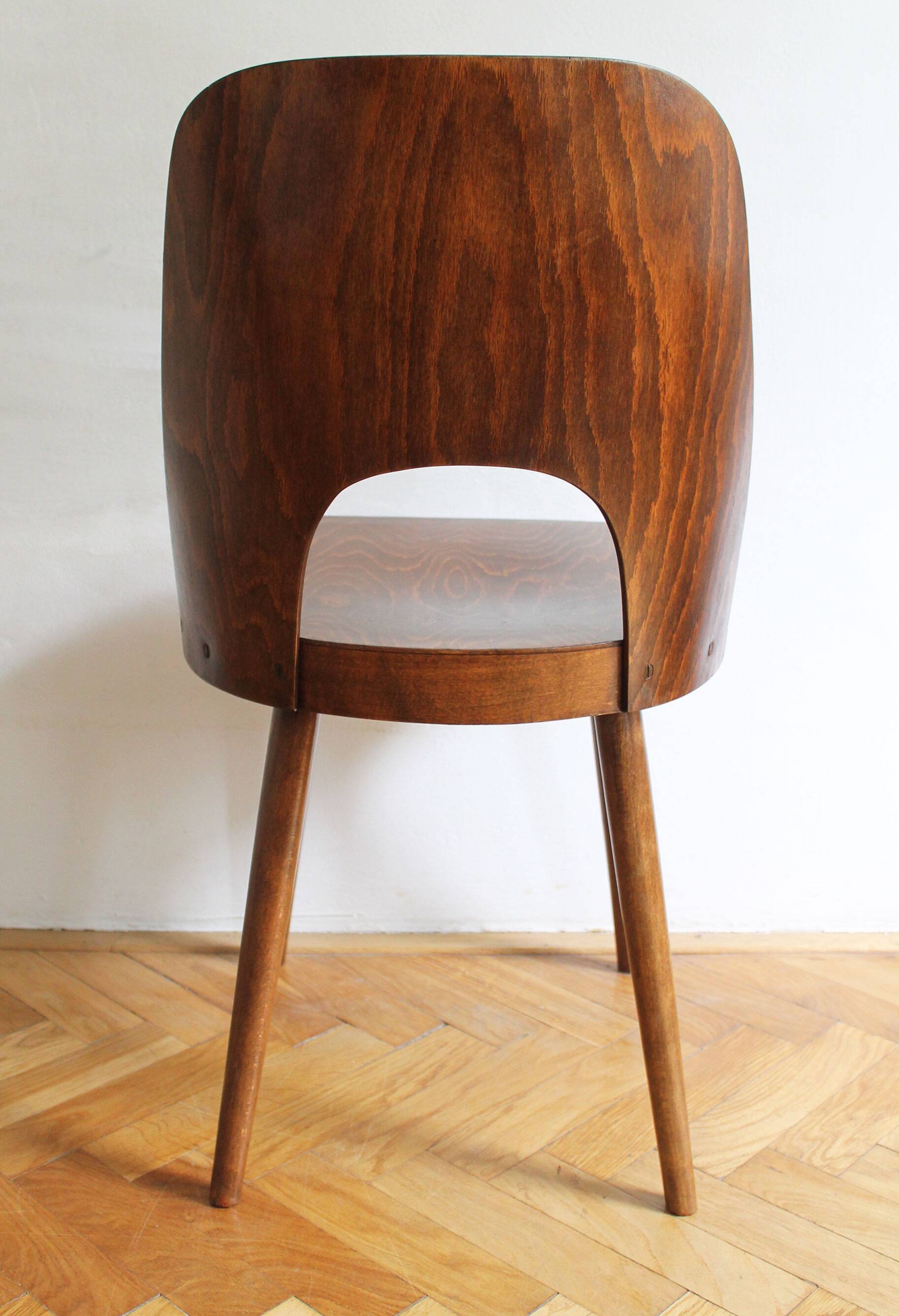 Mid Century Dining Chair No.515 by Oswald Haerdtl for TON Company