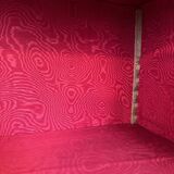 Small walnut display case