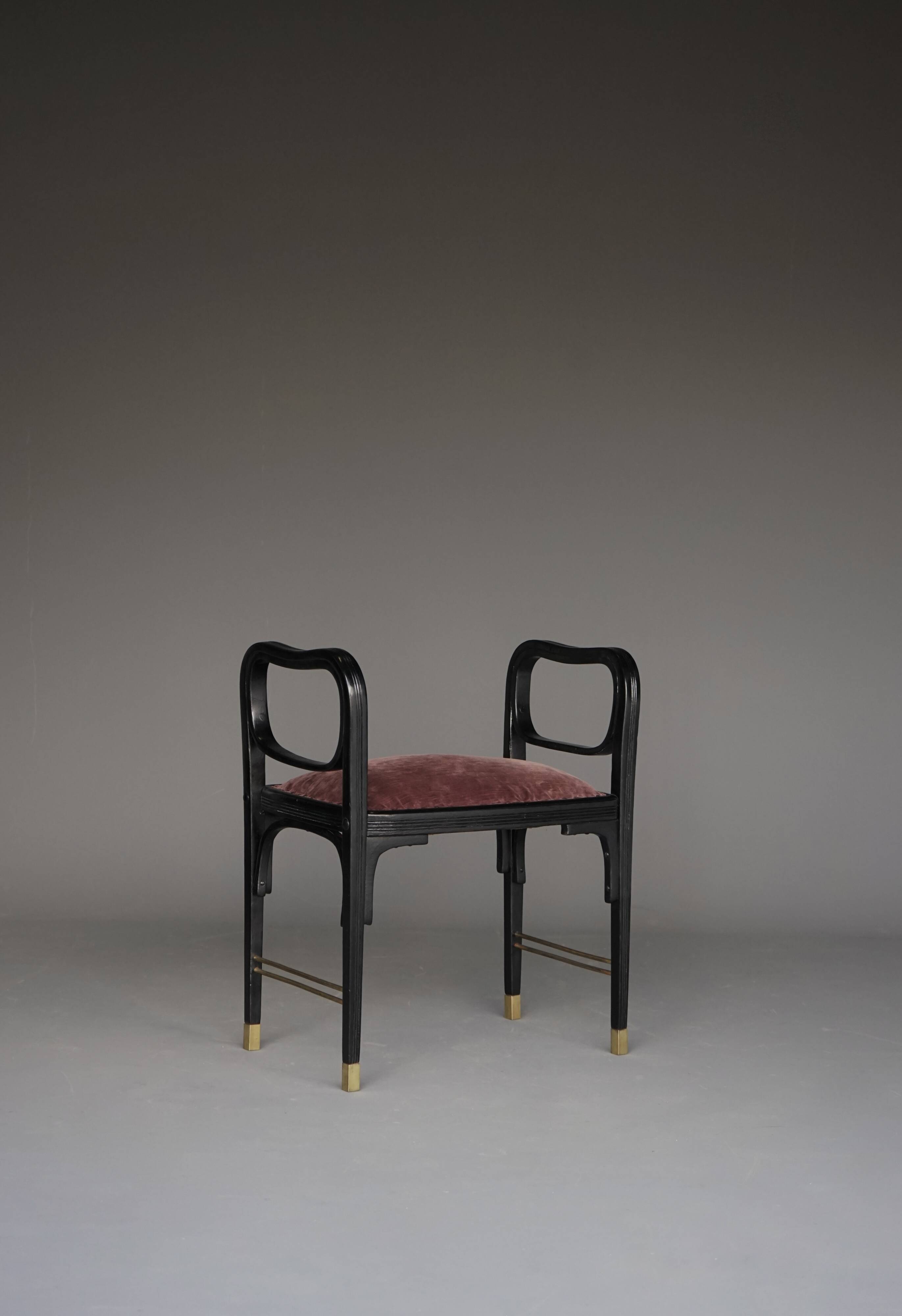 Bentwood Stool model 412 by Otto Wagner for J.& J.Kohn, 1902