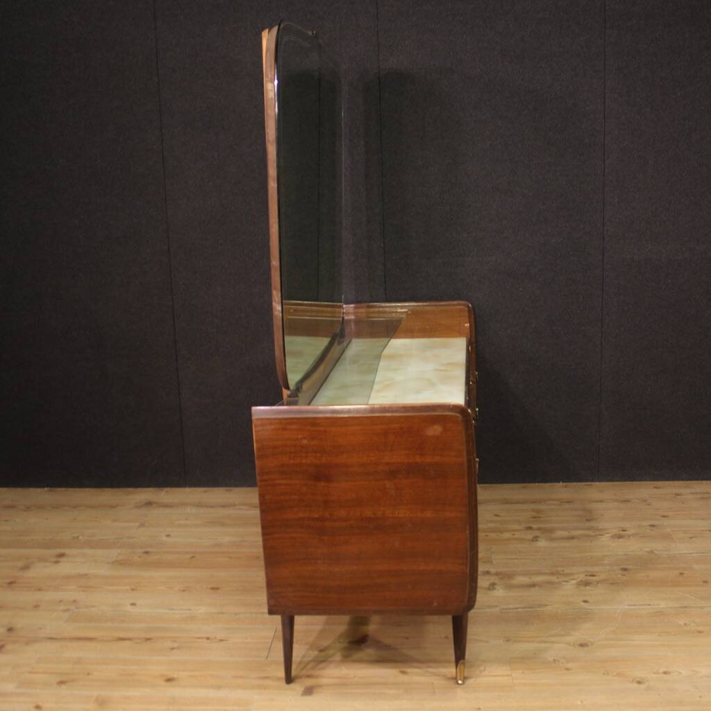 Italian chest of drawers with mirror from 50s