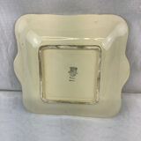 Plat ancien creux de forme carré avec anses made in france Longchamp