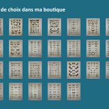 Engraving of Butterflies - Old lithograph from 1887 - Benesignata - Entomological illustration