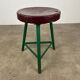 Industrial loft style tripod stool