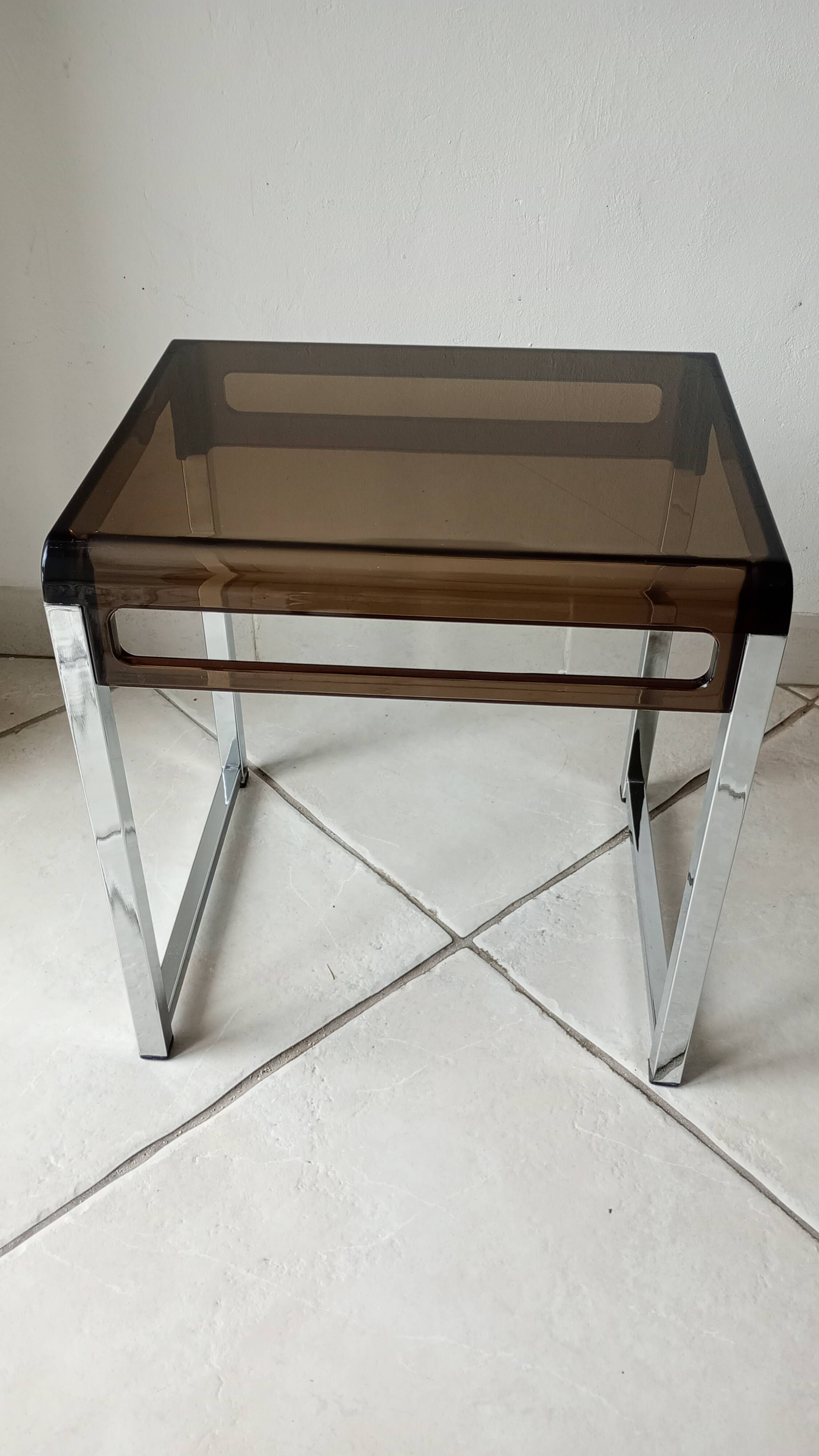 side table Marc Berthier 1970