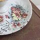 Antique enamel candle holder
