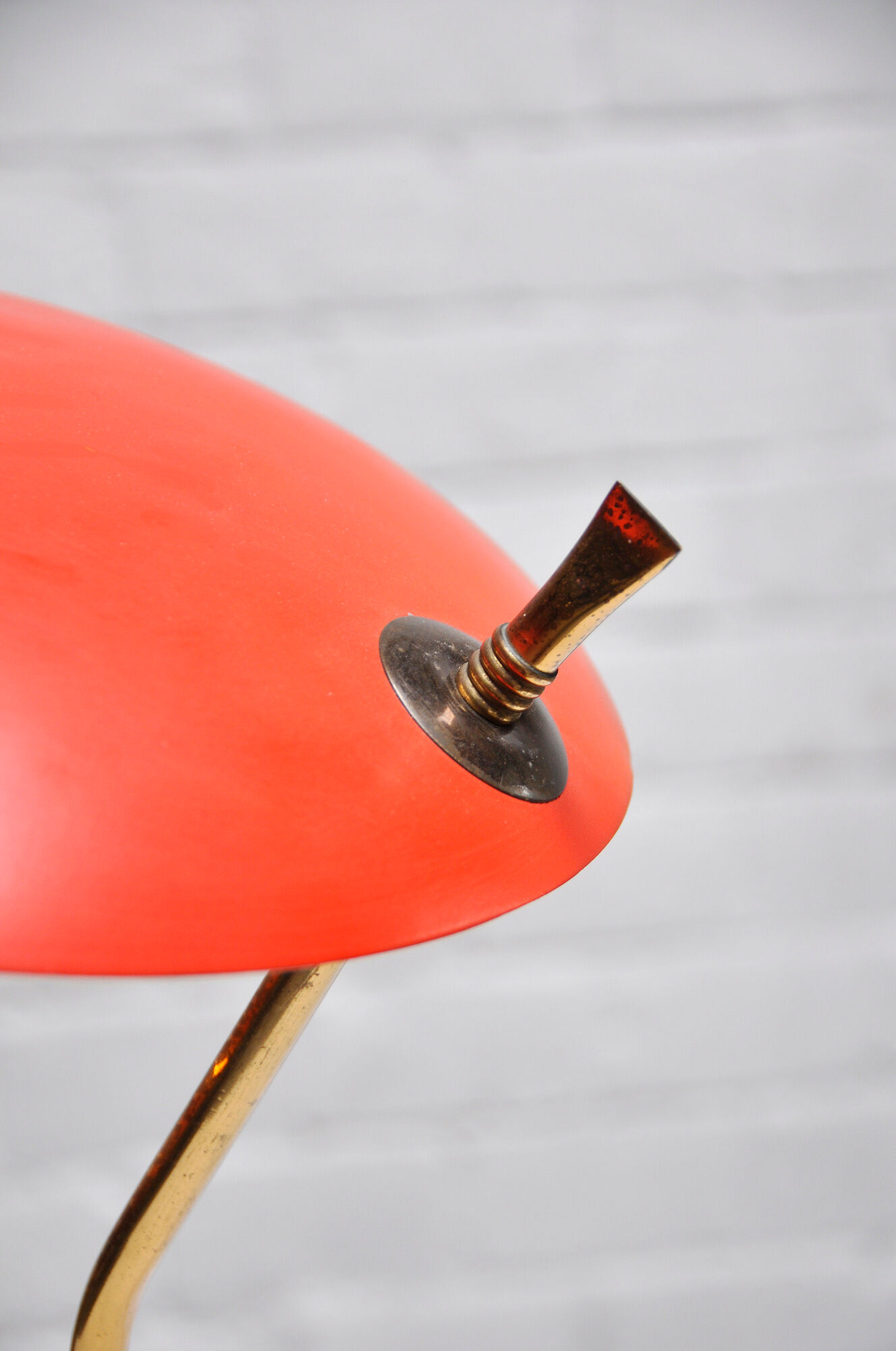 Mid-Century Italian Table Lamp by Oscar Torlasco for Lumen Milano, 1950s