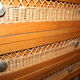 Commode vintage en osier