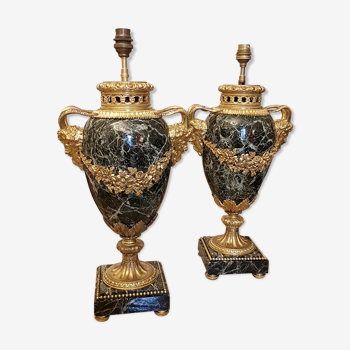 Pair of louis XVI style lamps