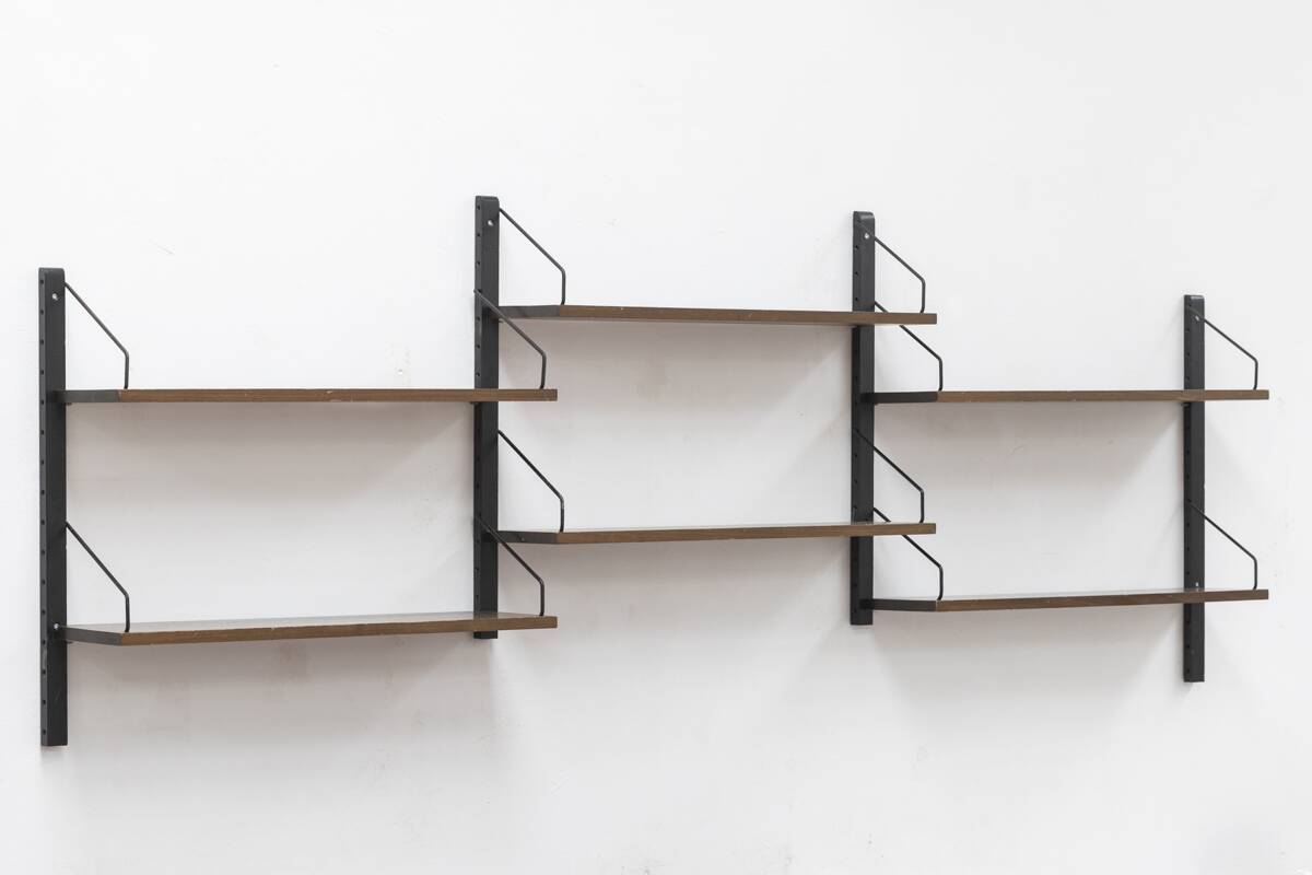 3-bay wall unit by Poul Cadovius, Denmark, 1960s