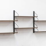 3-bay wall unit by Poul Cadovius, Denmark, 1960s