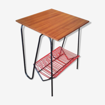 Table porte revue vintage scoubidou