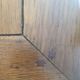 Solid oak monastery table