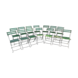 14 folding garden chairs